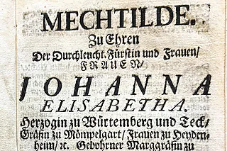 Symposium „Stuttgart 1701“