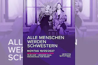 Meisterkonzerte Würzburg: Anouchka & Katharina Hack - Alle Menschen werden Schwestern