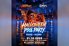 Halloween Pool Party im Badeland