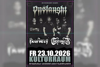 ONSLAUGHT + THE PROPHECY 23 & TORANGA - Live in Freiburg