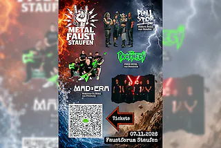 Metal-Faust mit Mad Era + Prophecy 23