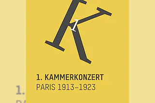 1. Kammerkonzert - Paris 1913-1923