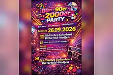 80er, 90er, 2000er Party