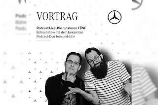 Podcast Live: Die nutzlosen FÜNF - Bühnenshow mit dem bekannten Podcast-Duo Tom und John