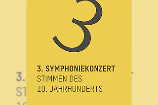 3. Symphoniekonzert - Stimmen des 19. Jahrhunderts