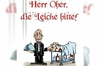 Krimi Murder Mystery Dinner - Herr Ober die Leiche bitte !