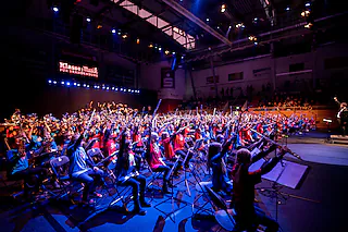 Klasse:Musik-Konzert - der Bläserklassen aus der Region Süd-West