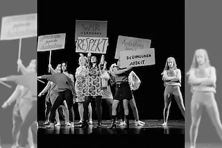 FLIEGEN LERNEN - Die inklusive Theatergruppe des Kannwas Kollektivs