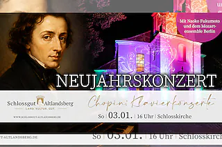 Neujahrskonzert: Chopin - Klavierkonzerte