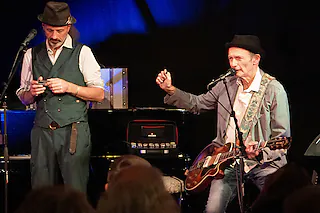 Abi Wallenstein und Holger „Hobo“ Daub