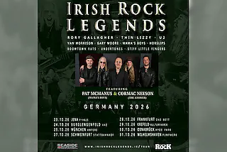 Irish Rock Legends - European Tour 2026