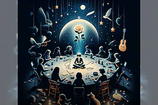 Zhiyin Art - UNSICHTBAR - Der kleine Prinz nach Antoine de St. Exupéry