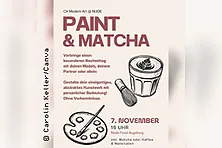 Paint & Matcha - Event Augsburg November
