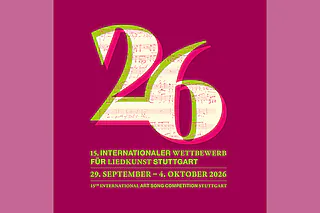 15. Internationaler Wettbewerb für Liedkunst Stuttgart 2026 - Int. Wettbewerb für Liedkunst 2026 - Preisträgerkonzert