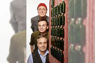 GlasBlasSing - Kästen raus - Flaschenarbeit