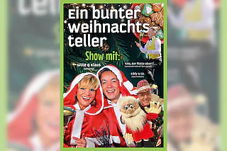 Ein bunter Weihnachtsteller - Ein bunter Weihnachtsteller