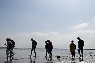 Winter - Wattführung im Nordseebad Otterndorf