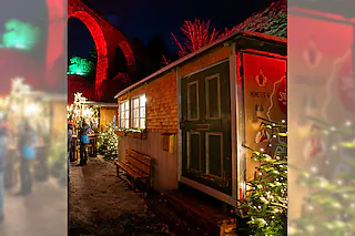 Wäldertag beim Weihnachtsmarkt in der Ravennaschlucht - Stubede