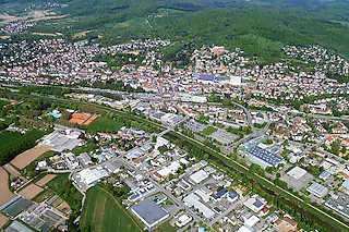 Gewerbegebiet über der Elz
