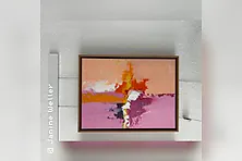Leinwandmalerei mit Acrylfarben