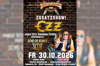 Zusatzshow: OZZ - Ozzy Osbourne tribute by SONS OF SOUNDS