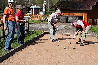 Minigolf- und Bouleanlage