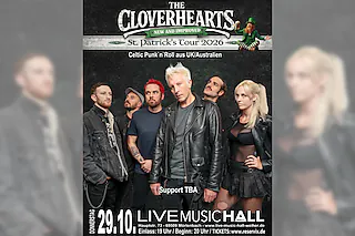 The Cloverhearts - St. Patrick Tour 2026 - Finest Folk-Punk-Rock ever!