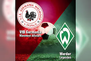 VfB Germania Wiesmoor Allstars gegen Werder Bremen Legenden