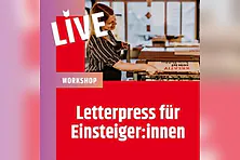 Letterpress für Einsteiger:innen