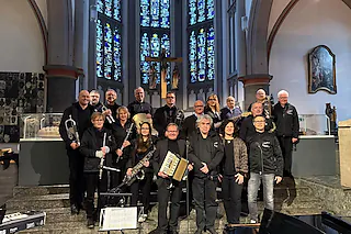 Weihnachtliches Benefizkonzert mit der Big Band der Sparkasse Pforzheim Calw