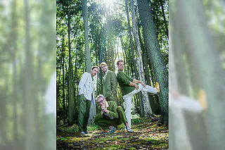 Maybebop „Vier Typen. Vier Mikrofone. Sonst nichts“, A-Cappella