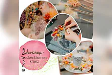 Workshop - Trockenblumenkranz Weihachten