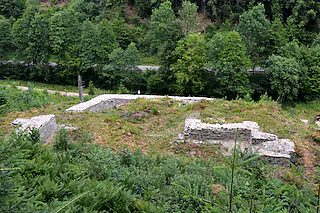 Die Ruine Birchiburg im Bergbaurevier bei Bollschweil [Foto: Christel Bücker]