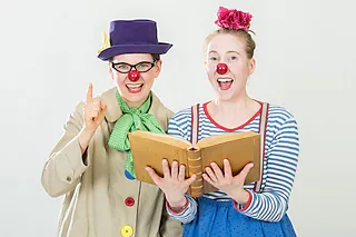 Der Bücherschatz (ab 4 bis 10) - Clowness Theater