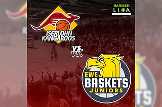Iserlohn Kangaroos vs. Baskets Juniors TSG Westerstede