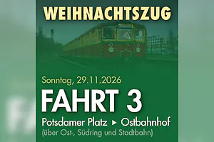 Fahrt 3 - von Potsdamer Platz nach Ostbahnhof