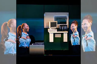 Warten in Godow - Figurentheatertage