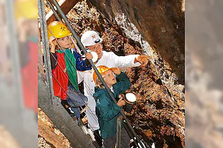 Besucherbergwerk Segen Gottes