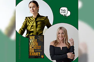 „Wie viele Leben kostet ein Karat?“ - Ein Book-Talk mit der Autorin Guya Merkle und Alina Merkau