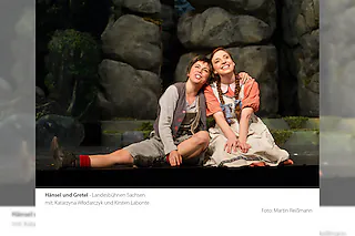 Landesbühnen Sachsen „Hänsel und Gretel“ - Märchenoper ab 8 Jahren
