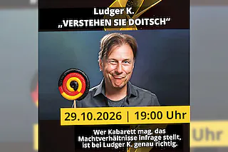 Stand-Up Kabarett mit Ludger K. - „VERSTEHEN SIE DOITSCH?“ | Magdeburg | machwerk