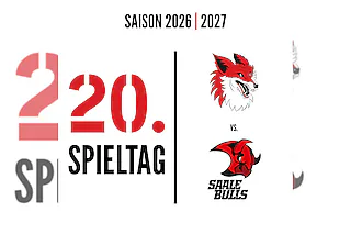20. Spieltag: Füchse Duisburg - Saale Bulls Halle