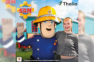 Feuerwehrmann Sam kommt zu Thalia - gemeinsam mit Cheyenne Ochsenknecht