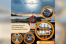 Whiskytasting mit Drei Gänge Menü