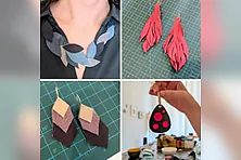 Jewellery Workshop with Upcycled Leather