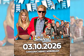 See Wiesn 2026 - Das Oktoberfest am Dutenhofener See mit Heino, Würzbuam und Carolina