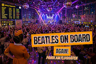 Beatles on Board again - Panik am Flughafen - Premiere