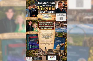 Von der Pfalz bis nach Virginia und zurück - Ein Nachmittag mit Krimi-Pfalzautor Ronald Daub und seinen berühmten Freunden aus den USA