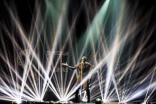 Der Sänger Seal tritt am Samstag (24.01.2009) in der ZDF-Show "Wetten, dass...?" in Offenburg in der Baden-Arena auf. Zuletzt war "Wetten, dass...?" 1995 in Offenburg. Nach der Bambi-Verleihung im November 2008 ist die Fernsehshow das zweite mediale Großereignis für die Stadt innerhalb weniger Wochen. Foto: Patrick Seeger dpa/lsw +++(c) dpa - Bildfunk+++ [A3446 Patrick Seeger]