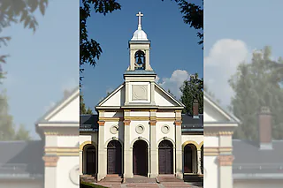 Die Friedhofskapelle, erbaut 1876 [Förderkreis Historischer Waldbachfriedhof e.V.]